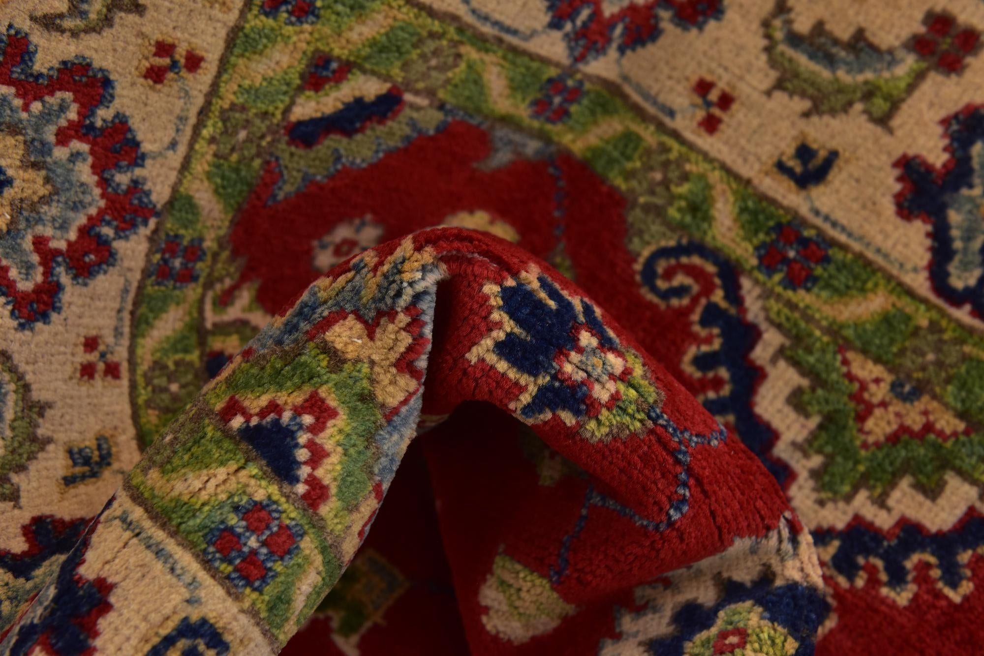3' 3 x 5' Hand Knotted Kazak Rug