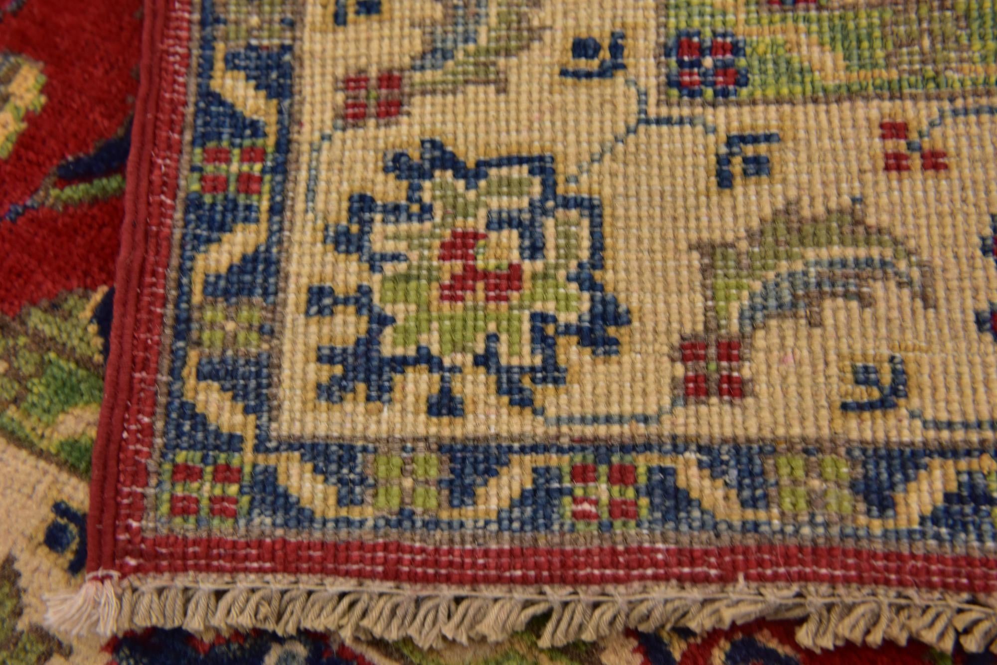 3' 3 x 5' Hand Knotted Kazak Rug