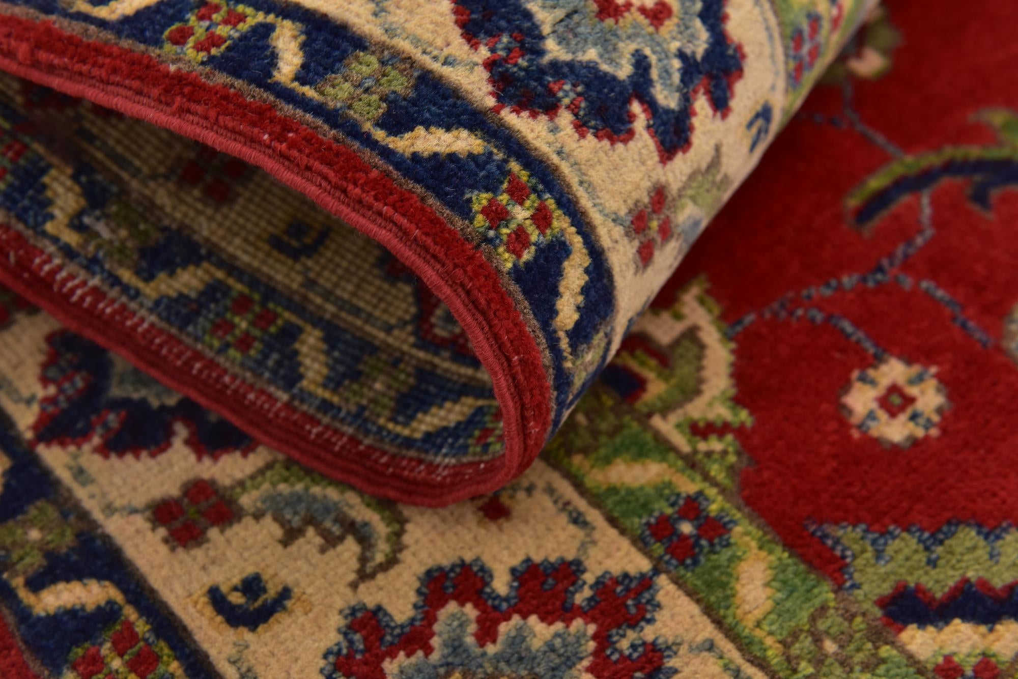 3' 3 x 5' Hand Knotted Kazak Rug