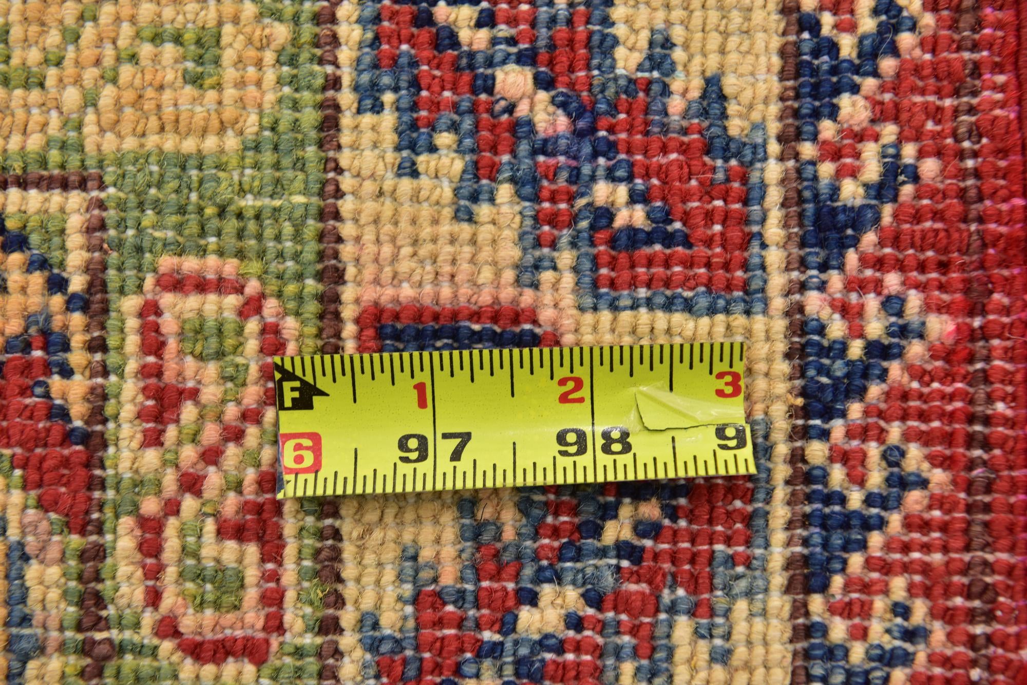3' 2 x 5' 6 Hand Knotted Kazak Rug