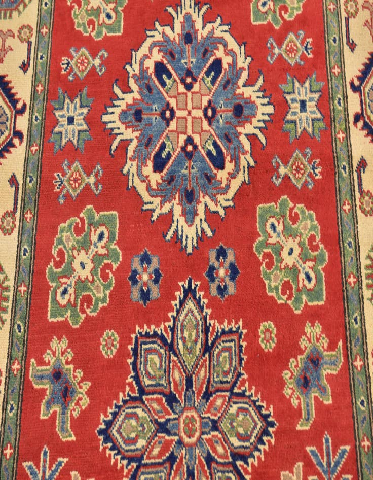 Detail image of 4' x 5' 9 Hand Knotted Kazak Rug