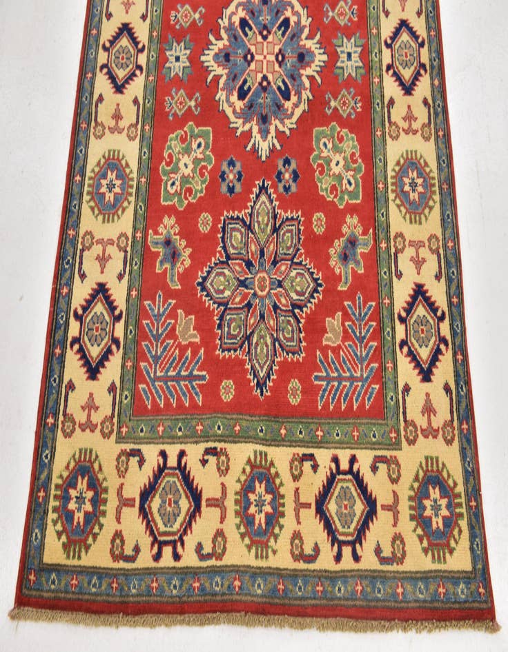 Detail image of 4' x 5' 9 Hand Knotted Kazak Rug