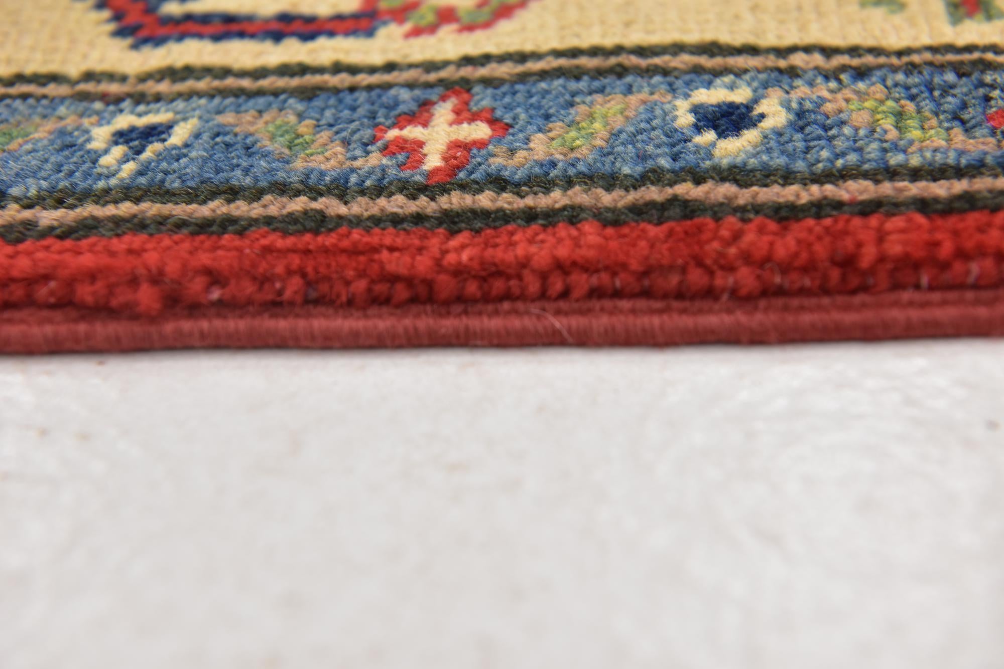 4' x 5' 9 Hand Knotted Kazak Rug