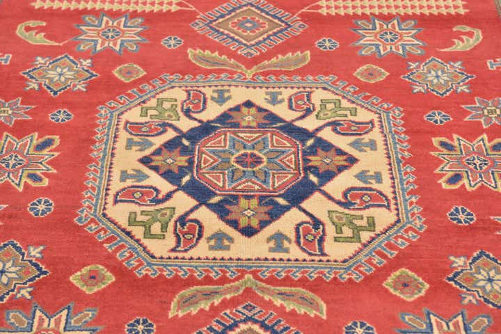 6' x 9' Hand Knotted Kazak Rug