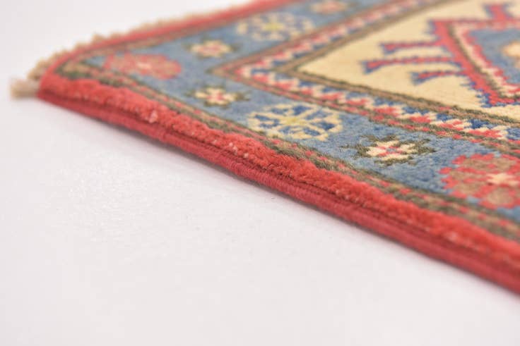 Detail image of 6' x 9' Hand Knotted Kazak Rug