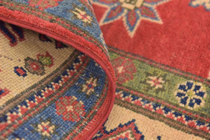6' x 9' Hand Knotted Kazak Rug