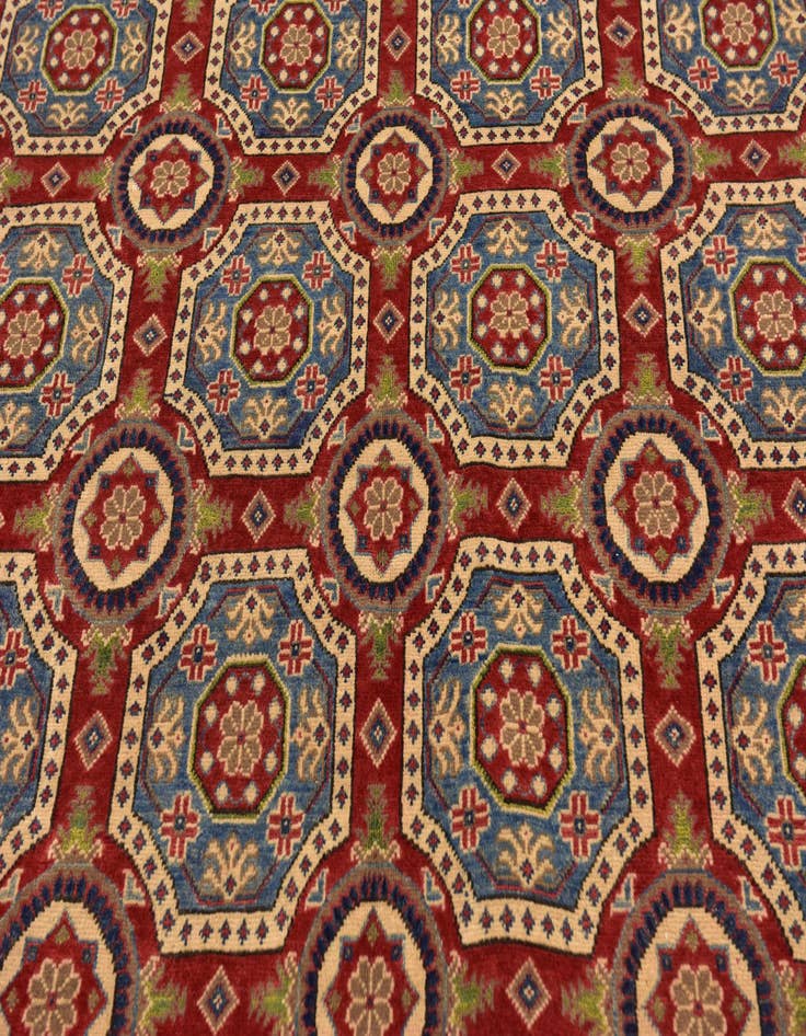 Detail image of 5' 10 x 9' Hand Knotted Kazak Rug