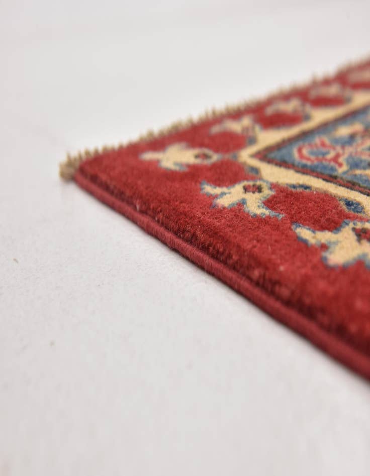 Detail image of 5' 10 x 9' Hand Knotted Kazak Rug