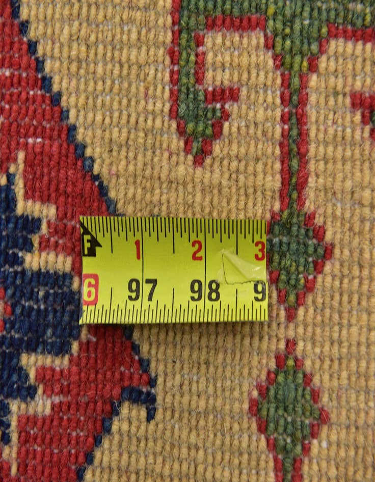 Detail image of 6' 6 x 9' 8 Hand Knotted Kazak Rug