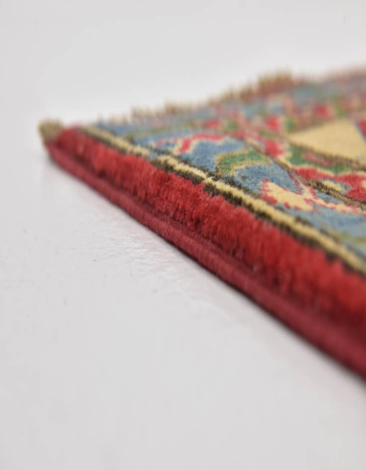 Detail image of 6' 6 x 9' 8 Hand Knotted Kazak Rug