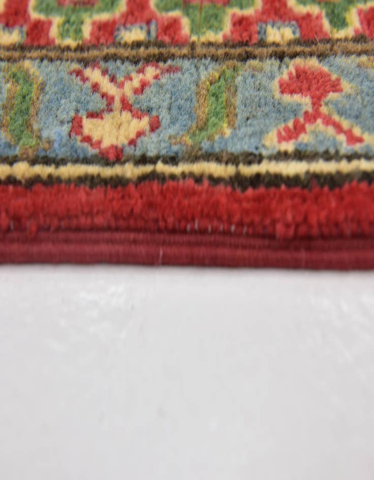 Detail image of 6' 6 x 9' 8 Hand Knotted Kazak Rug