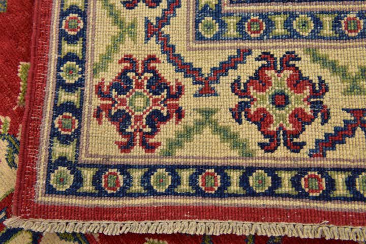 4' x 6' Hand Knotted Kazak Rug