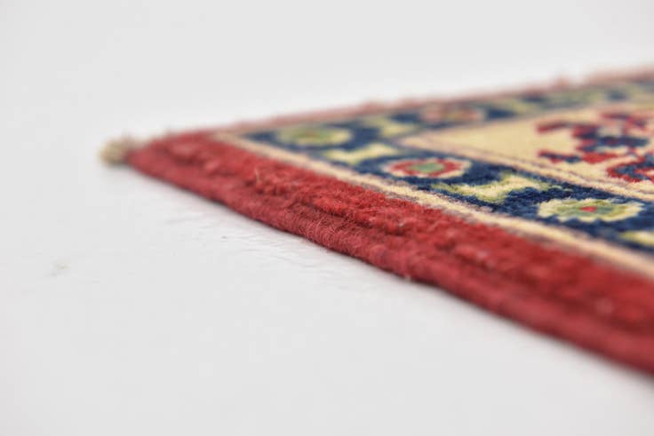 Detail image of 4' x 6' Hand Knotted Kazak Rug