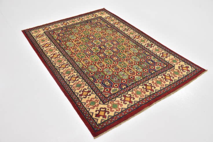 Detail image of 120cm x 175cm Hand Knotted Kazak Rug