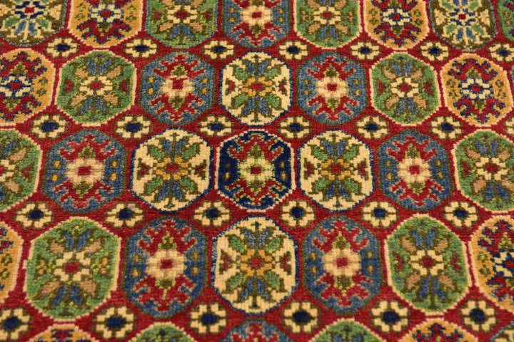 4' x 5' 9 Hand Knotted Kazak Rug