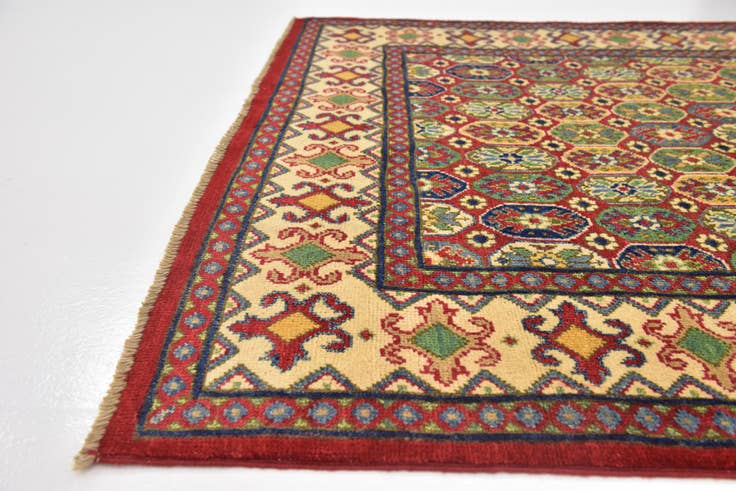 Detail image of 120cm x 175cm Hand Knotted Kazak Rug