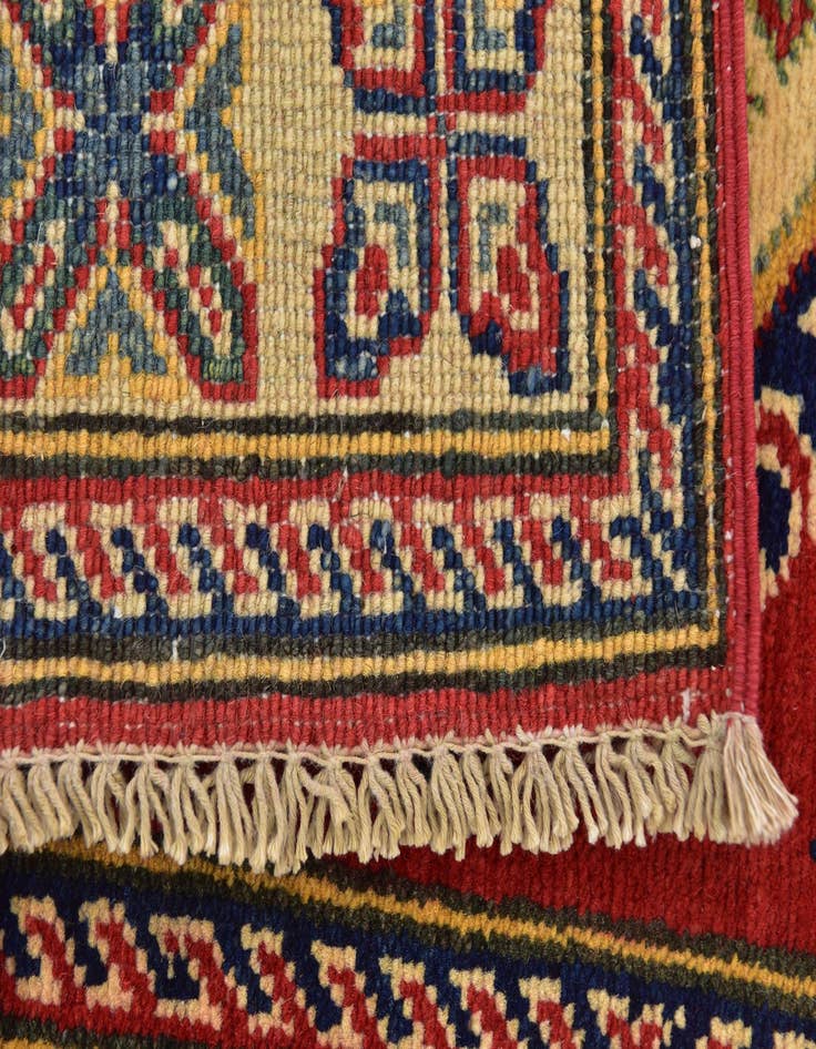 Detail image of 2' 8 x 4' 2  Hand Knotted Kazak Rug