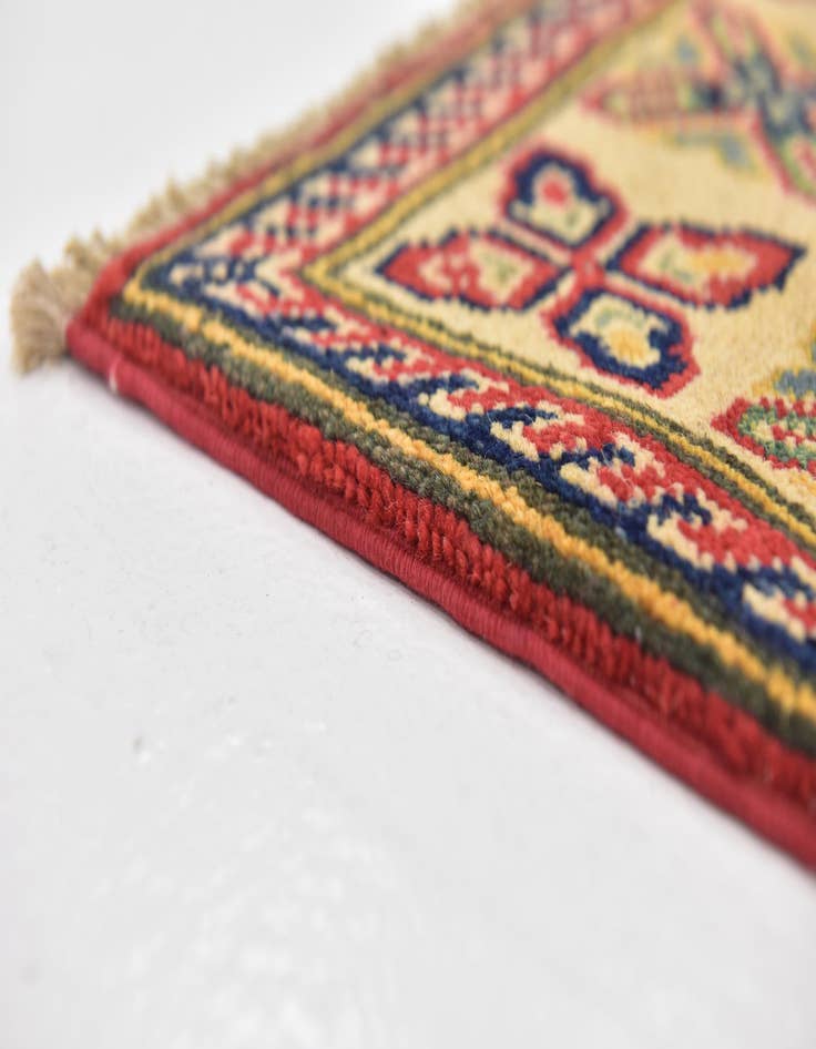 Detail image of 2' 8 x 4' 2 Hand Knotted Kazak Rug