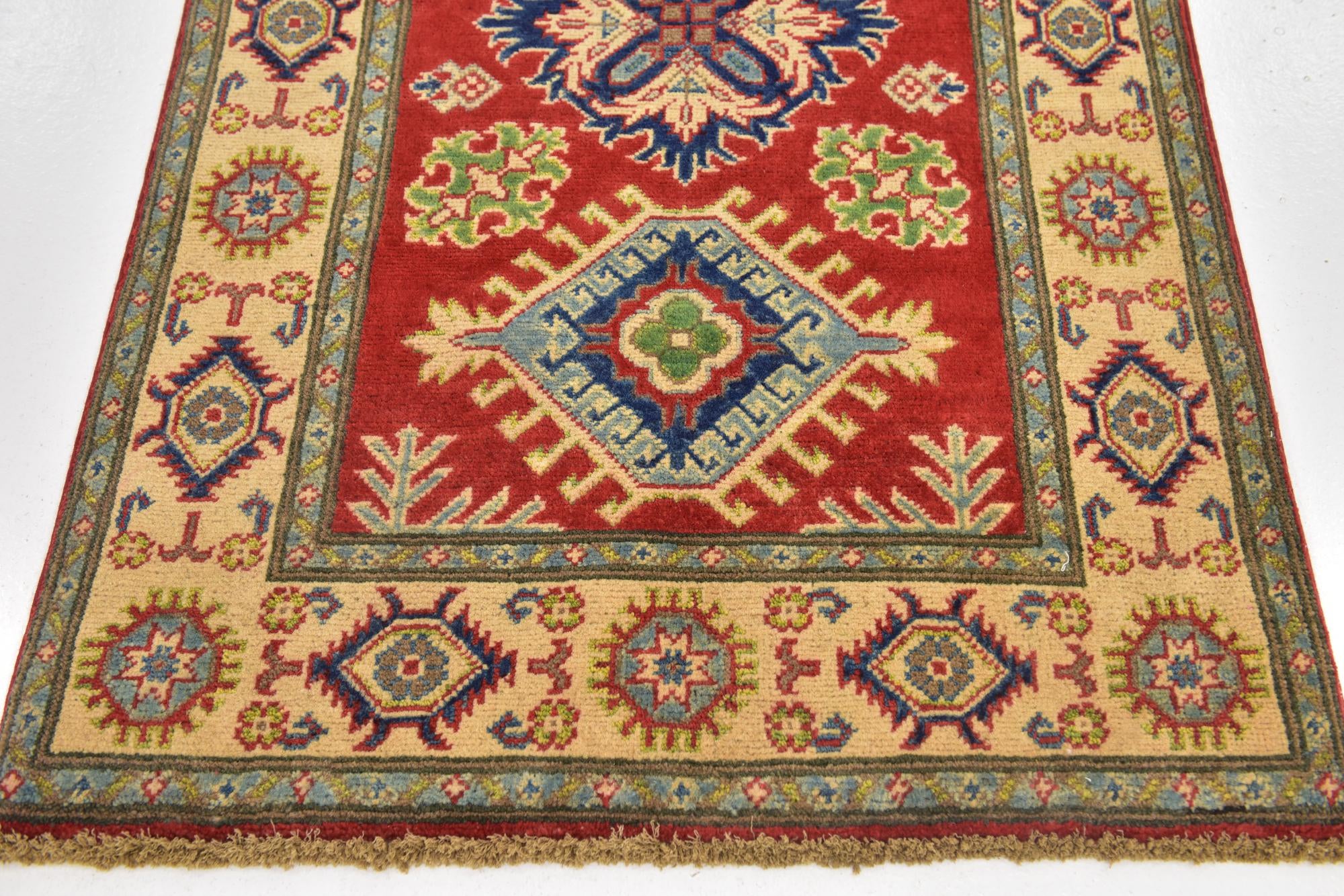 2' 8 x 4' 2 Hand Knotted Kazak Rug