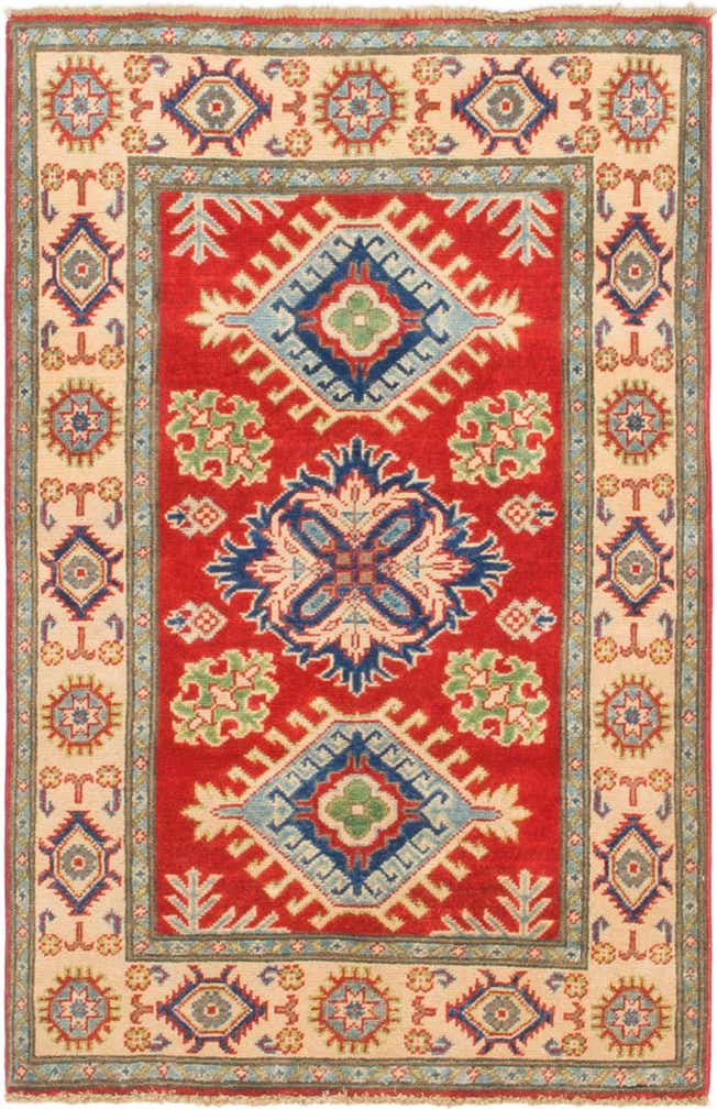 2' 8 x 4' 2 Hand Knotted Kazak Rug