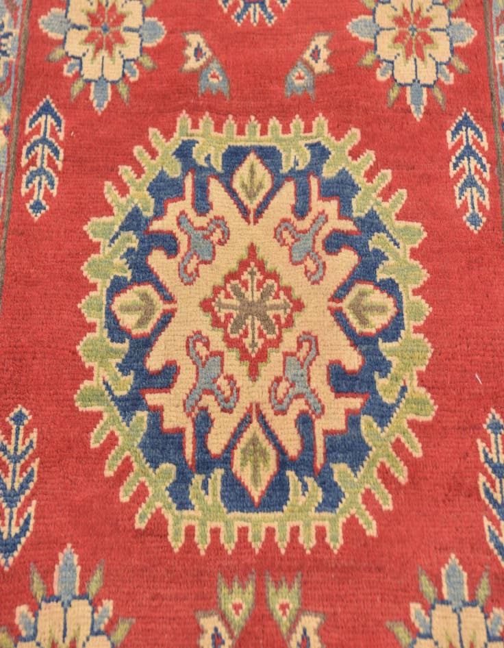 Detail image of 3' 3 x 4' 9  Hand Knotted Kazak Rug