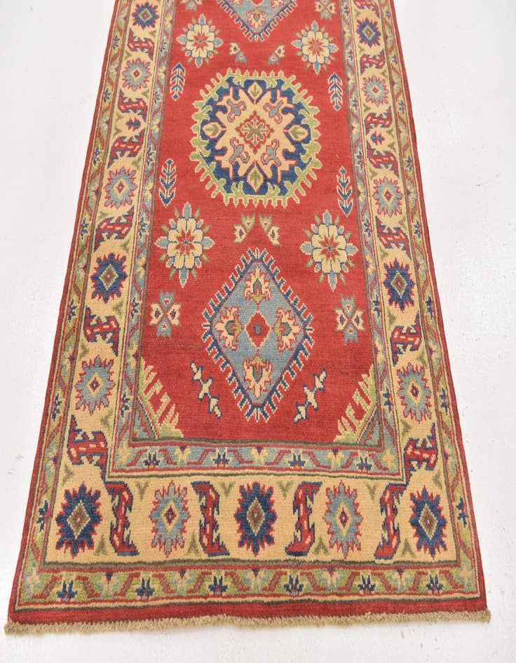 Detail image of 3' 3 x 4' 9  Hand Knotted Kazak Rug