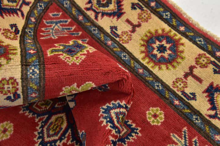 3' 2 x 5' Hand Knotted Kazak Rug