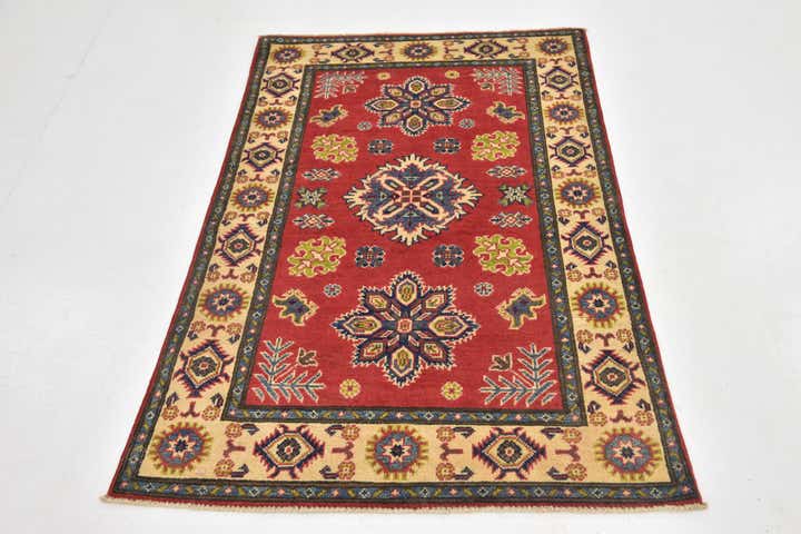 3' 2 x 5' Hand Knotted Kazak Rug
