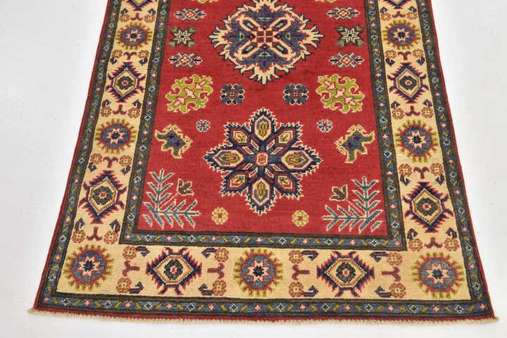 3' 2 x 5' Hand Knotted Kazak Rug