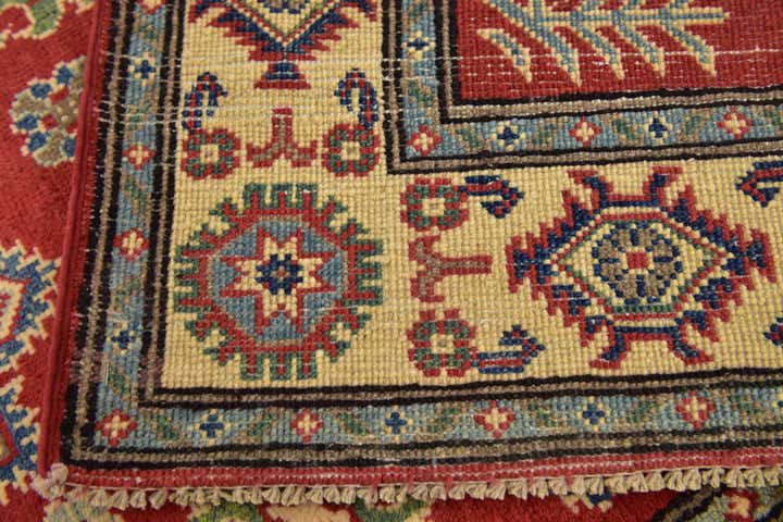 3' 3 x 5' 5 Hand Knotted Kazak Rug