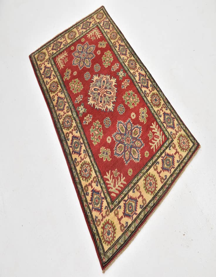 Detail image of 3' 3 x 5' 5 Hand Knotted Kazak Rug