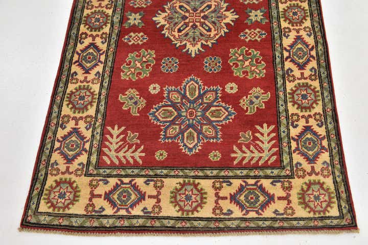 3' 3 x 5' 5 Hand Knotted Kazak Rug