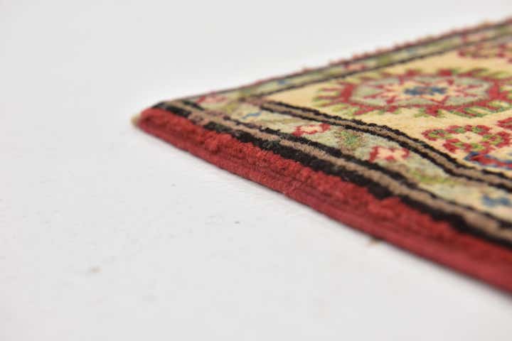 3' 3 x 5' 5 Hand Knotted Kazak Rug