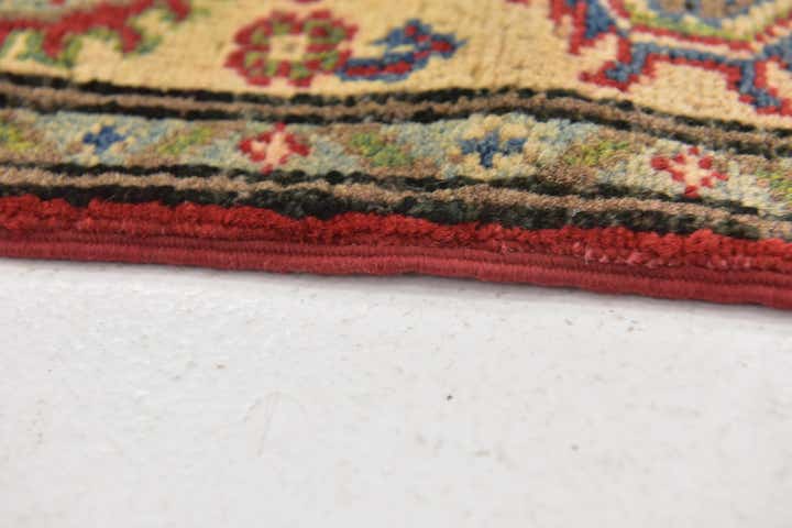 3' 3 x 5' 5 Hand Knotted Kazak Rug