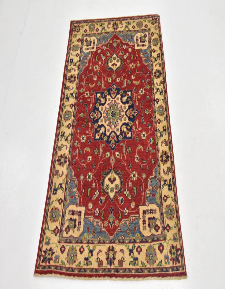 Detail image of 3' x 4' 9 Hand Knotted Kazak Rug