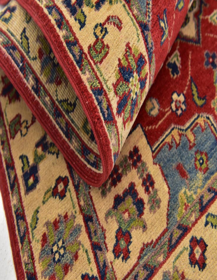 Detail image of 3' x 4' 9 Hand Knotted Kazak Rug