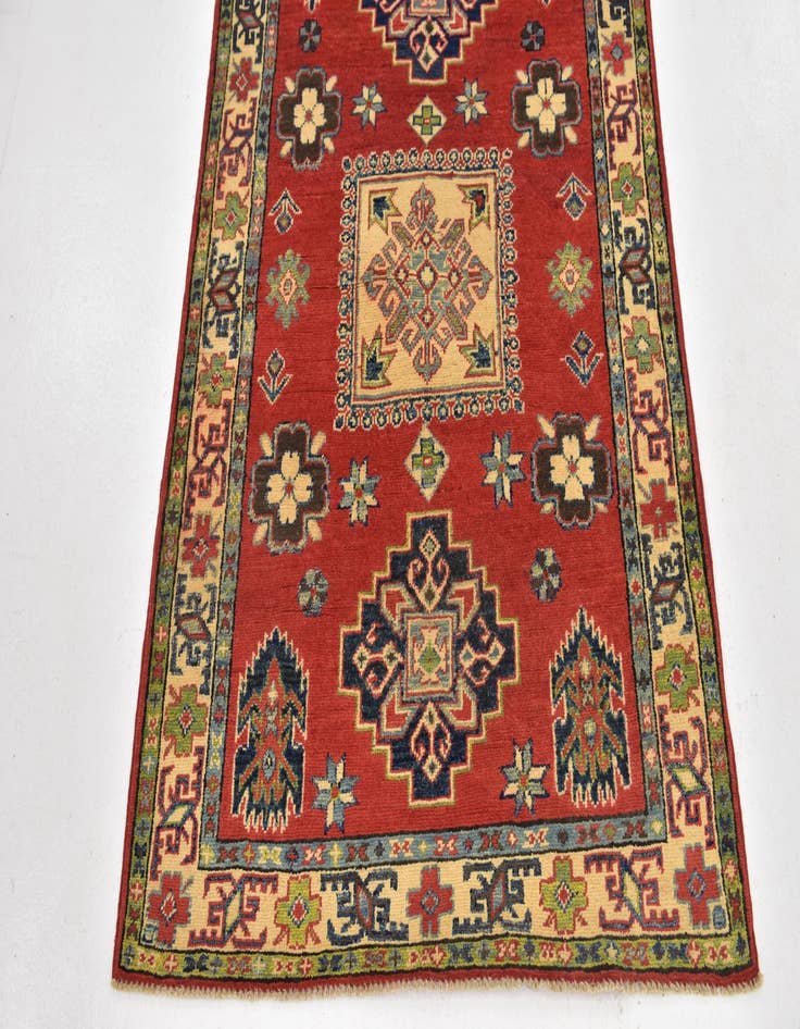 Detail image of 3' 2 x 4' 7  Hand Knotted Kazak Rug