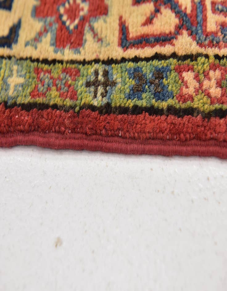 Detail image of 3' 2 x 4' 7  Hand Knotted Kazak Rug