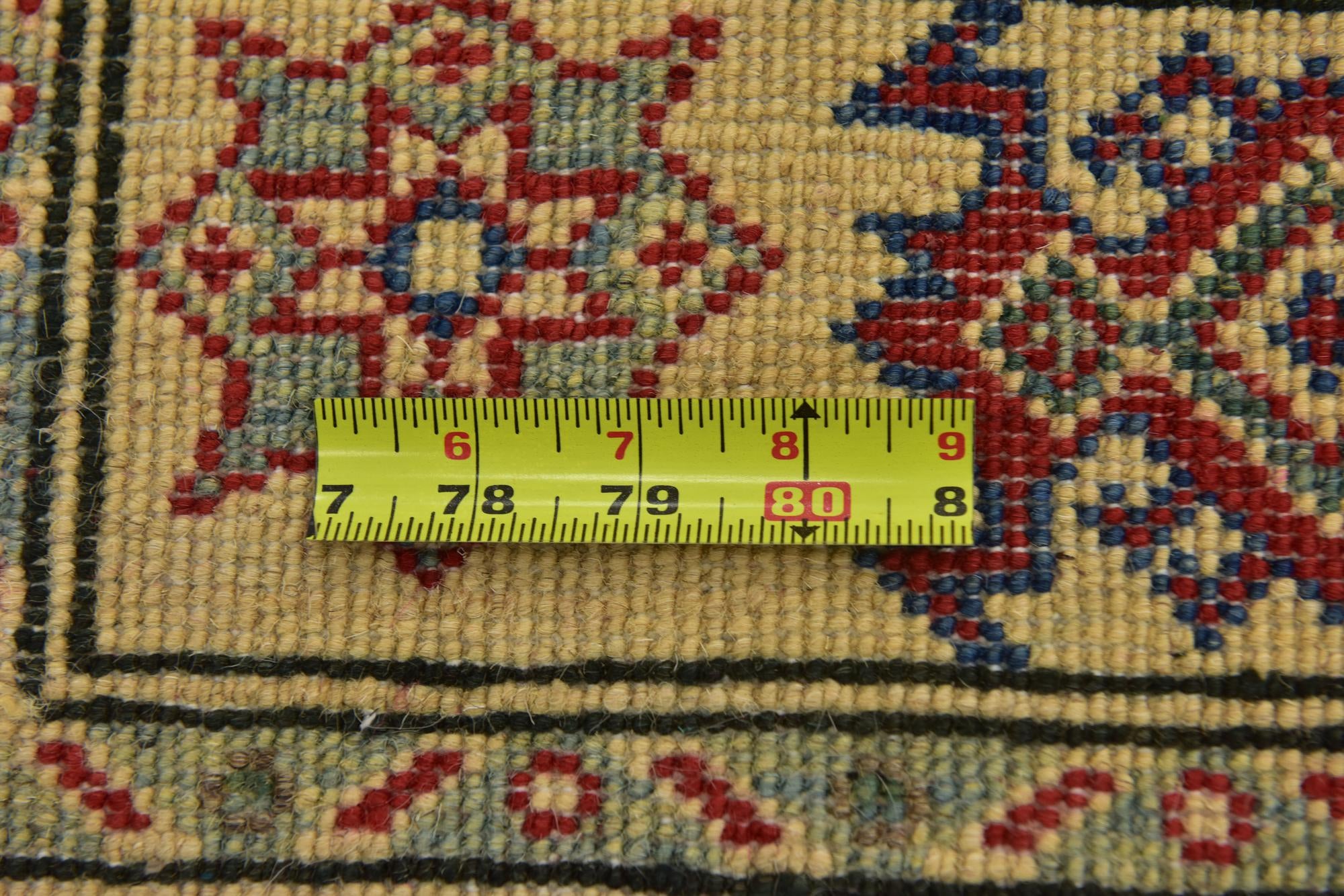 4' x 5' 9 Hand Knotted Kazak Rug