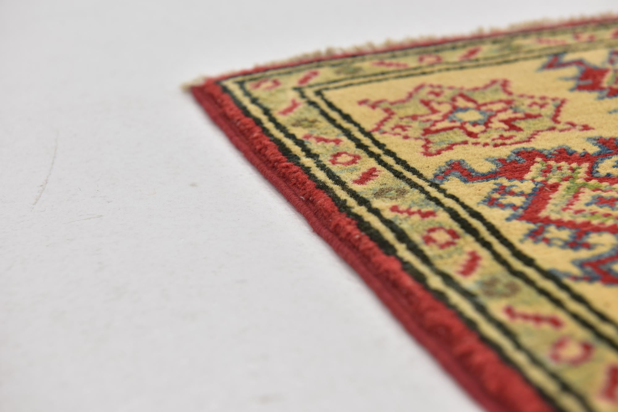 4' x 5' 9 Hand Knotted Kazak Rug