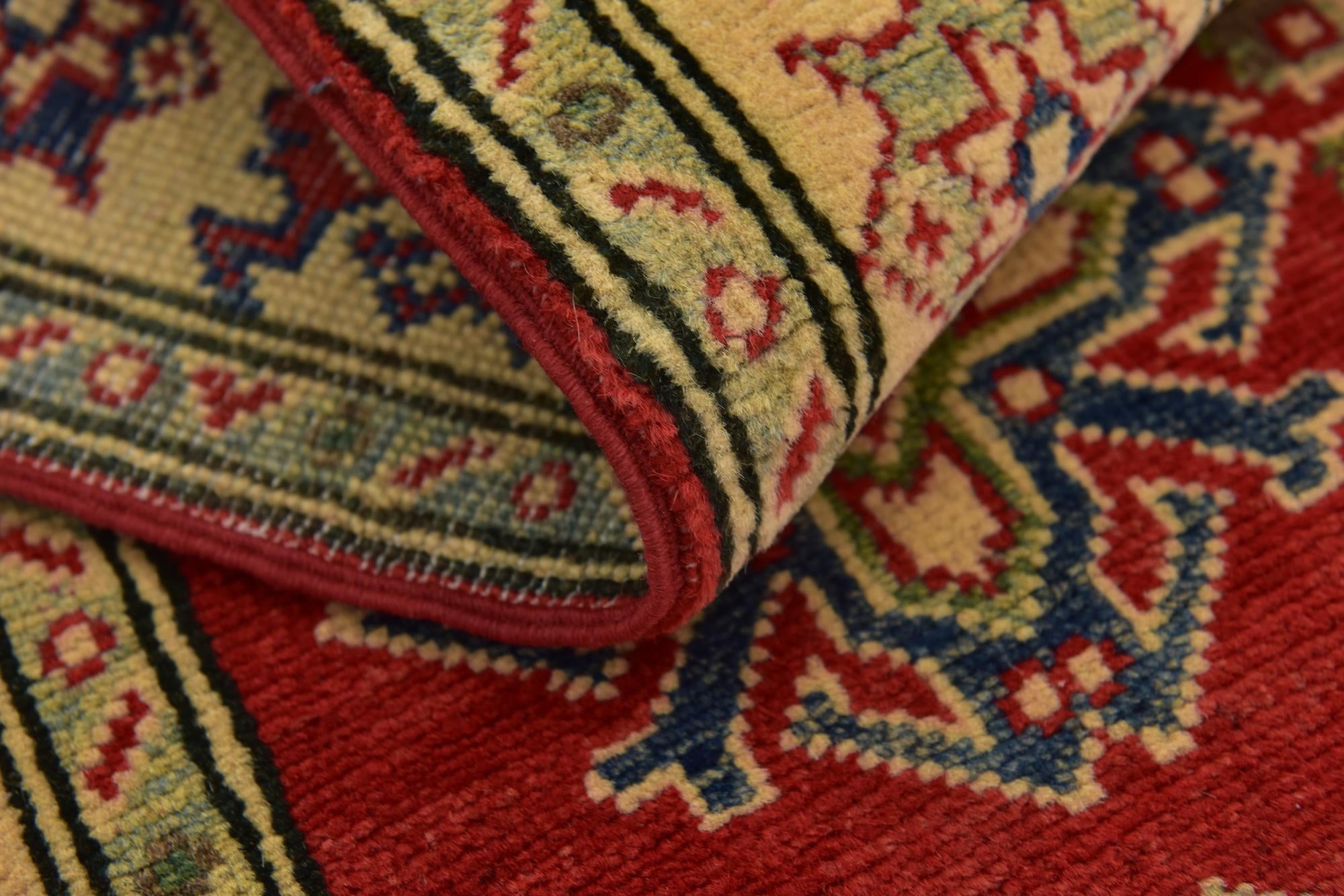 4' x 5' 9 Hand Knotted Kazak Rug