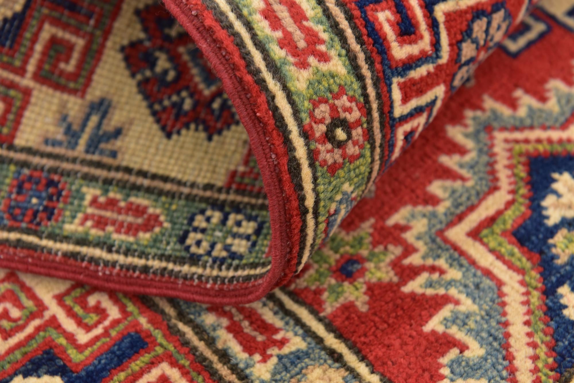120cm x 180cm Hand Knotted Kazak Rug