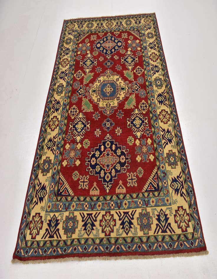 Detail image of 5' x 7' Hand Knotted Kazak Rug