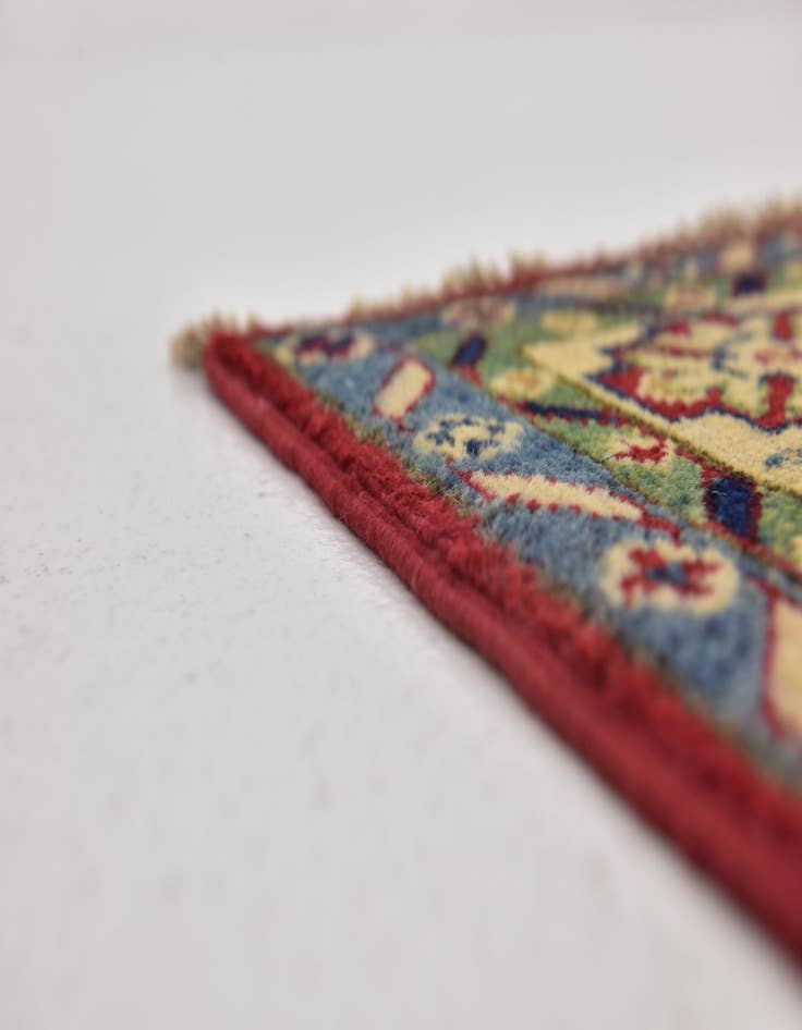 Detail image of 5' x 7' Hand Knotted Kazak Rug