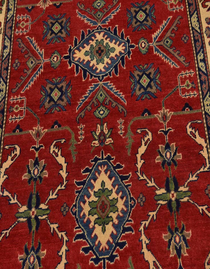 Detail image of 5' 2 x 6' 4  Hand Knotted Kazak Rug