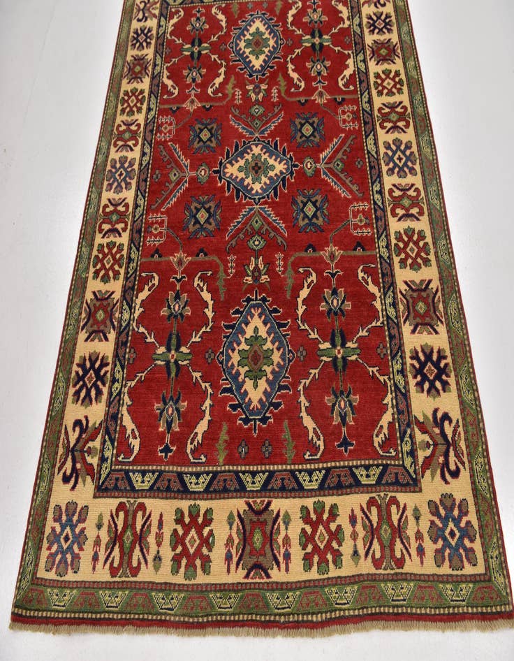 Detail image of 5' 2 x 6' 4  Hand Knotted Kazak Rug