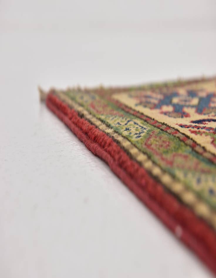 Detail image of 5' 2 x 6' 4  Hand Knotted Kazak Rug