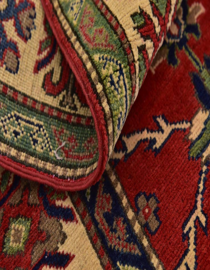 Detail image of 5' 2 x 6' 4  Hand Knotted Kazak Rug