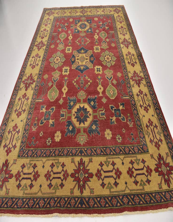 Detail image of 8' 2 x 10' 8 Hand Knotted Kazak Rug