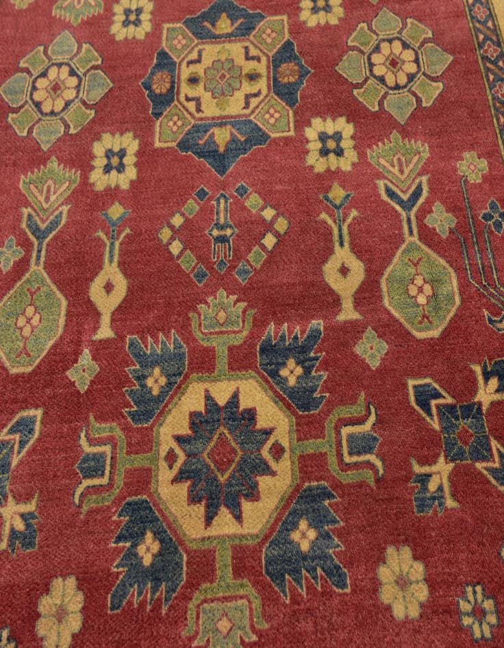 Detail image of 8' 2 x 10' 8 Hand Knotted Kazak Rug